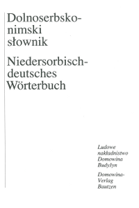 Manfred Starosta, Dolnoserbsko-nimski słownik / Niedersorbisch-deutsches Wörterbuch